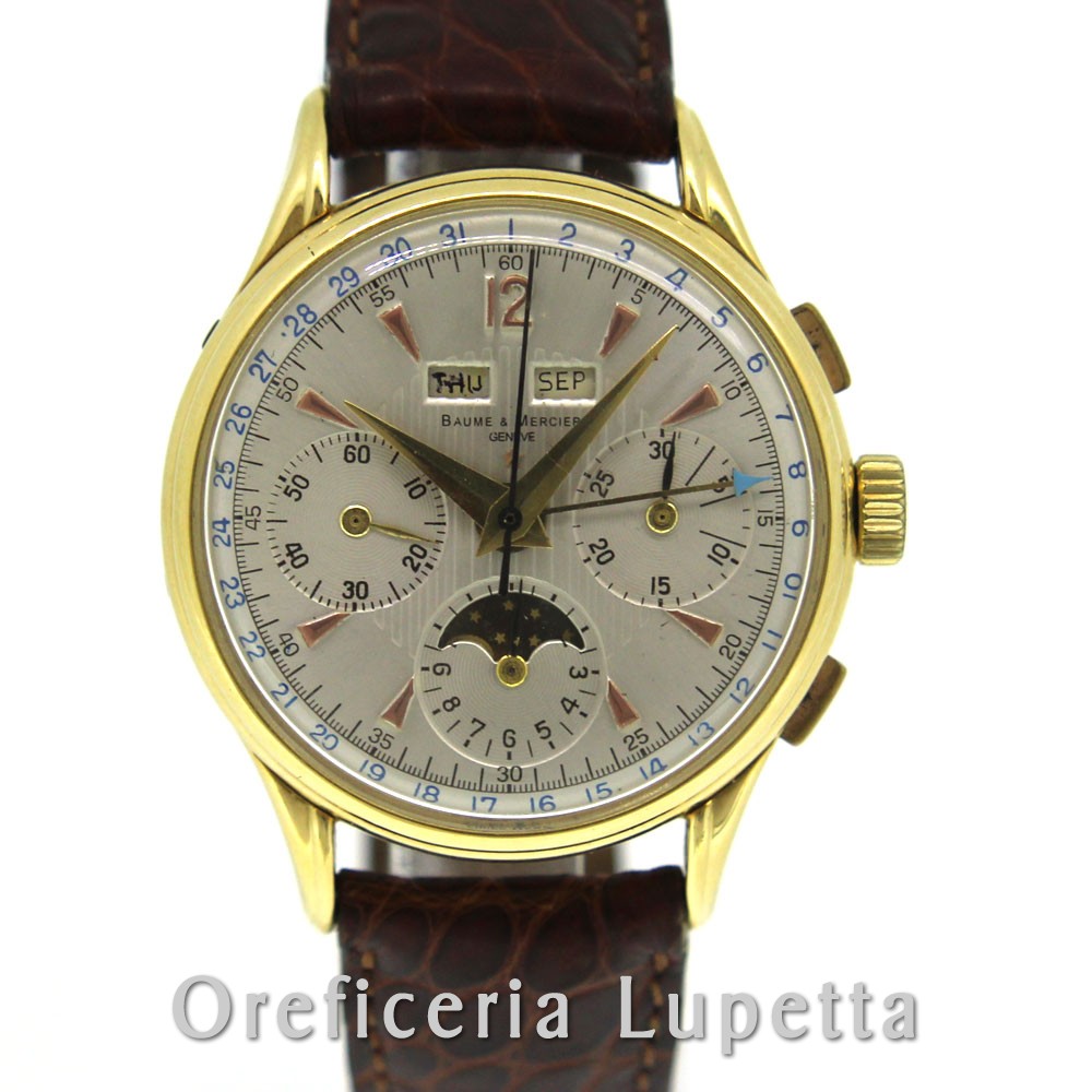 Baume Mercier Triple Calendar Moonphase